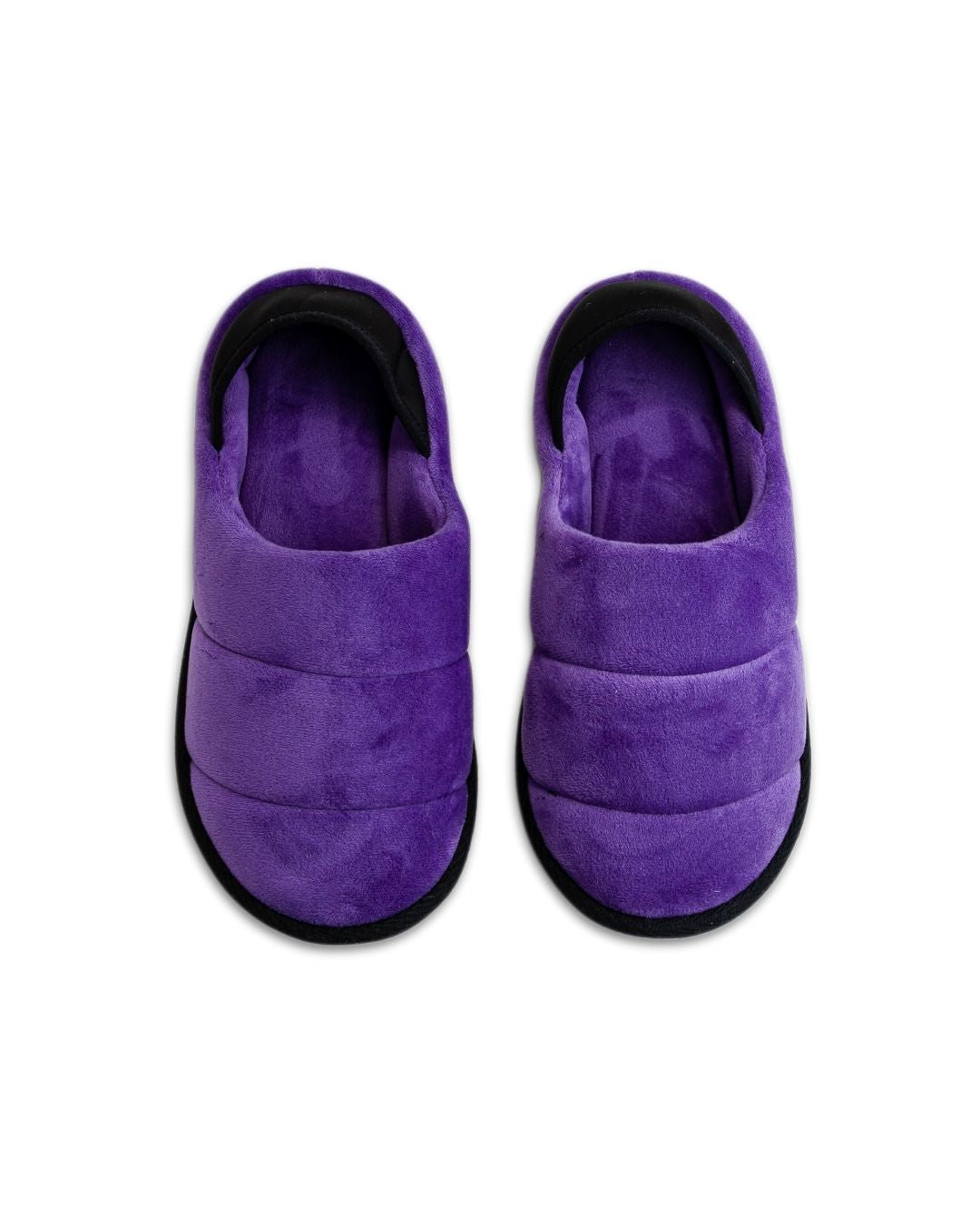 Papuci de casă mov matlasat