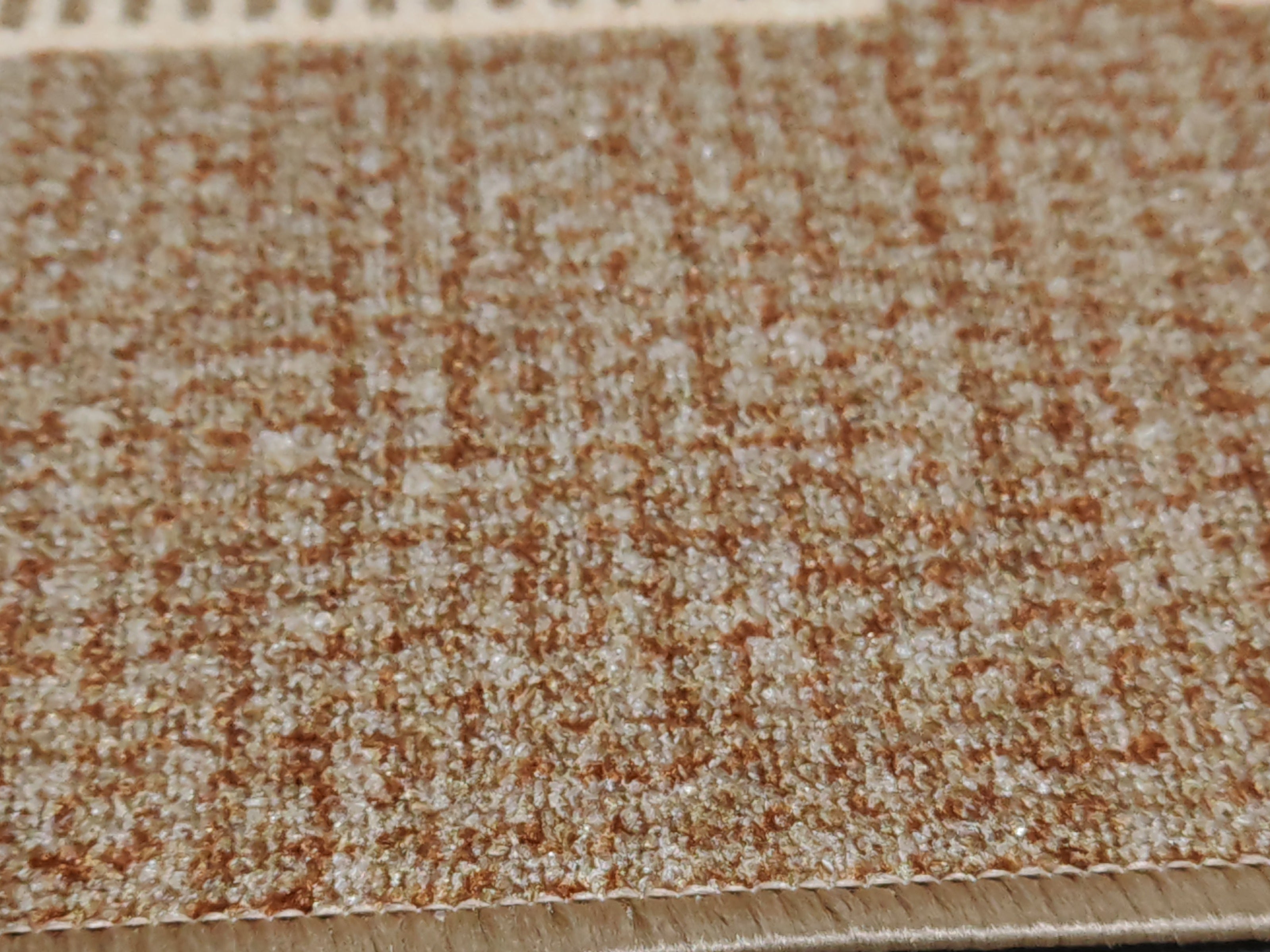 Traversa antiderapanta imprimata Tulip, subtire, latime 67 cm (surfilata)