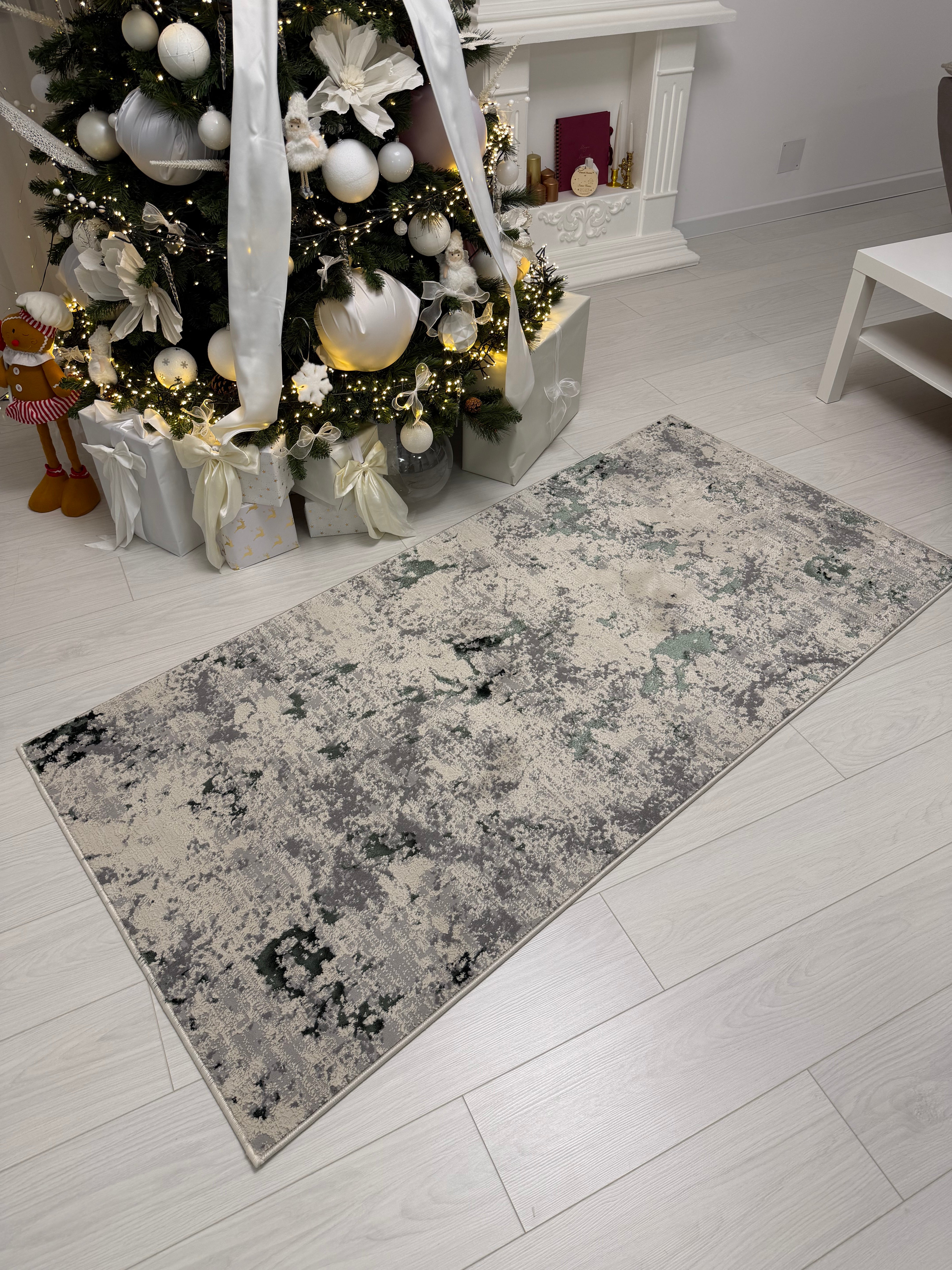 Traversa Sena, gri, latime 150 cm (surfilata) - EmaCarpets