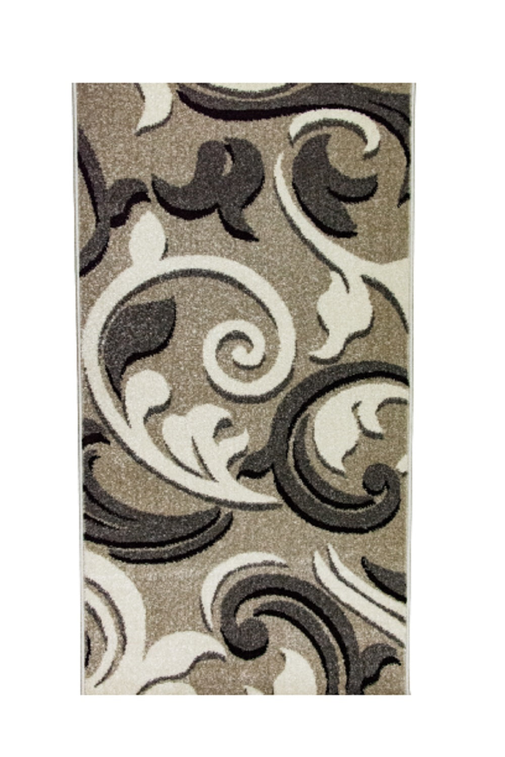 Traversa Phoenix 3014, gri/negru, latime 100 cm (surfilata) - EmaCarpets