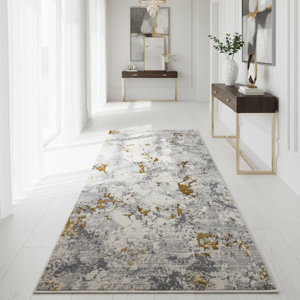 Traversa Sena gold, latime 150 cm (surfilata) - EmaCarpets