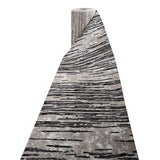 Traversa Phoenix 3013, gri/negru, latime 80 cm (surfilata)
